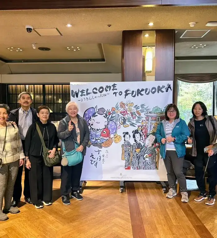 Day one of our Cherry Blossom Tour, meeting in Fukuoka, the start of exploring Kyushu together.