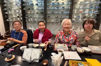 A hands-on tea-making class, a pottery-gallery lunch in Arita, the Village of the Secret Kilns, and a free evening in Fukuoka.