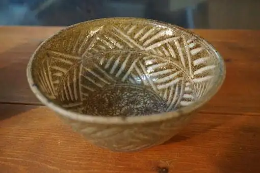 Takeo patterned pottery
