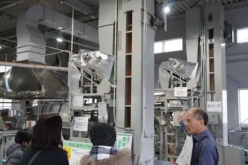 Tea factory tour guide