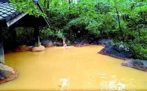Muddy onsen in Kuju
