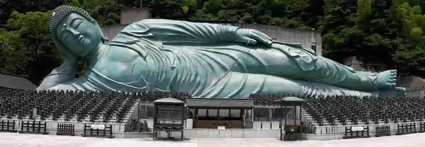 The big Buddha of Sasaguri