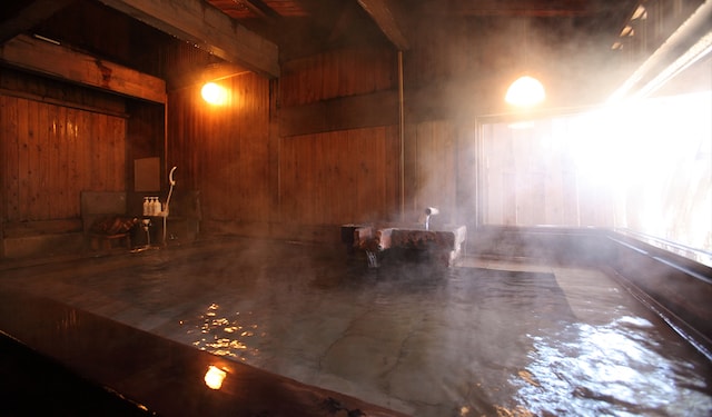 Steamy bath