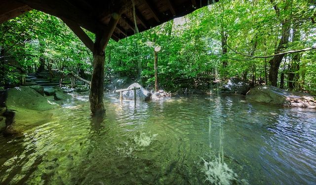 Outdoor bath