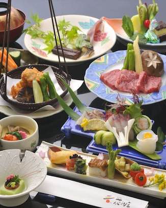 kaiseki in yufuin