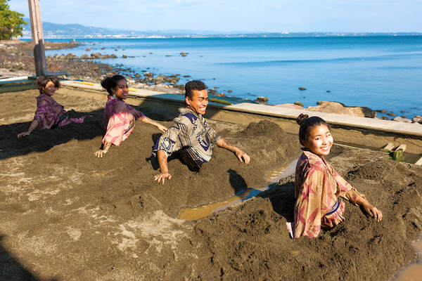 Beppu sand bath