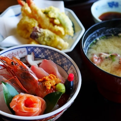 Japanese seafood