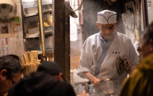 Japanese Noodles Cooking