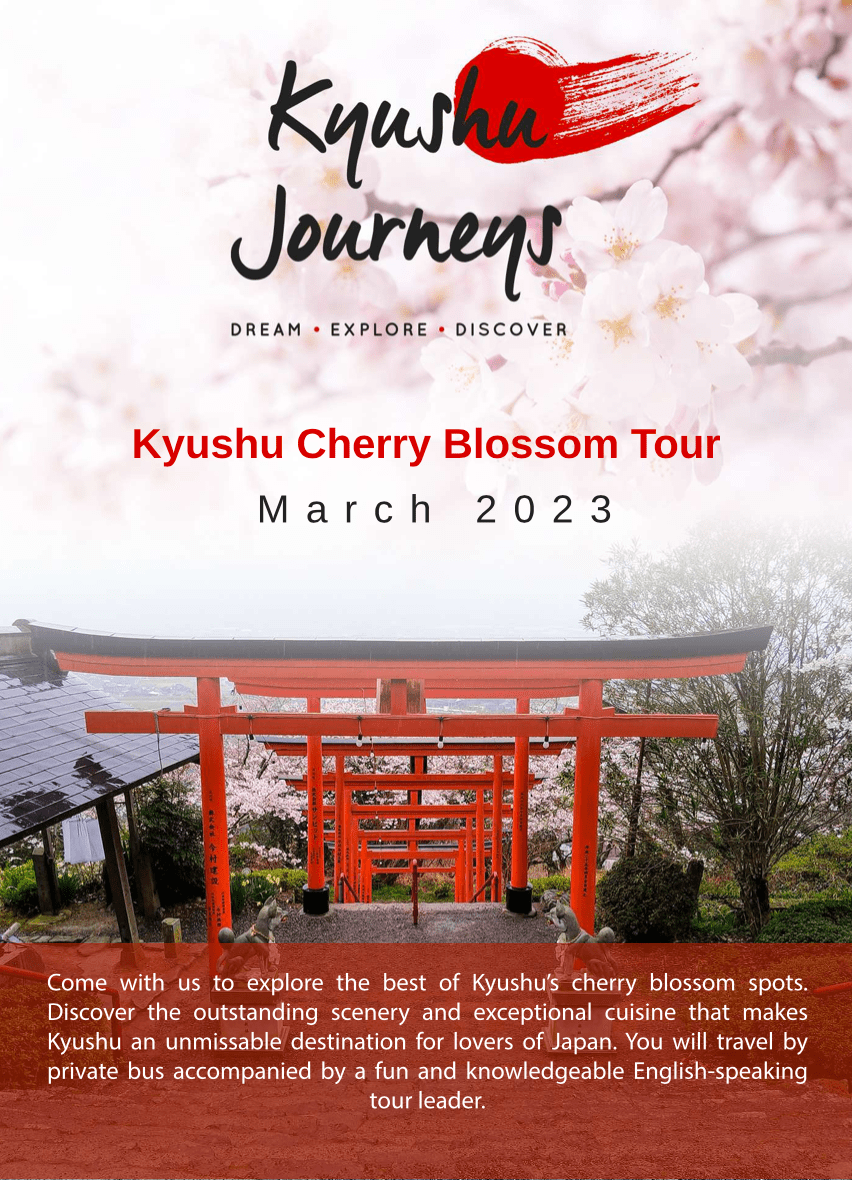 Cherry Blossom Package Tour Brochure