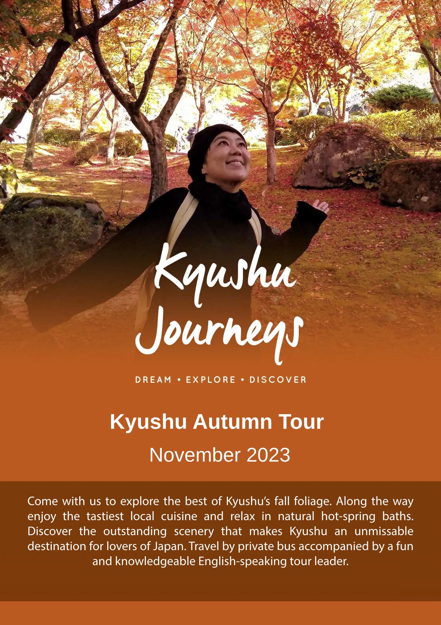 Kyushu Autumn Tour brochure 2023